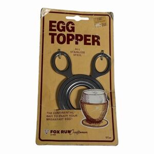 1985 Overseas Housewares EGG TOPPER Removes the top of eggs